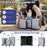 3-Piece Hardside Luggage Set 20/24/28 Inch Lightweight Hardside Suitcases