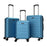 3-Piece Hardside Luggage Set Lightweight Hardside Suitcases with 8-Spinner Wheels