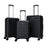 3-Piece Hardside Luggage Set Lightweight Hardside Suitcases with 8-Spinner Wheels