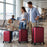 3-Piece Hardside Luggage Set Lightweight Hardside Suitcases with 8-Spinner Wheels