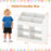 3-Tier Kid's Bookshelf Toy Storage Organizer with Display Rack and 4 Compartments-White