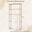 3-Tier Over The Toilet Storage Rack with Open Shelves-Gray