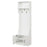 3-in-1 Hall Tree with Bench and Storage 23.5‚Äù Wide Mudroom Storage-WHite