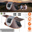 3-4 Person Pop Up Tent Automatic Setup Camping Tent Waterproof Instant Setup Tent with 2 Mosquito Net Windows Carrying Bag for Hiking Climbing Adventu