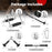 4-Piece Cable Machine Attachment Set for Home Gym