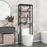 4-Tier Freestanding Over the Toilet Storage Rack-Rustic Brown