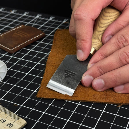 4-Piece Leatherworking Tool Set with Leather Sheaths