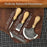 4-Piece Leatherworking Tool Set with Leather Sheaths