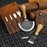 4-Piece Leatherworking Tool Set with Leather Sheaths