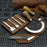 4-Piece Leatherworking Tool Set with Leather Sheaths