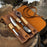 4 Pocket Leather Tool Roll