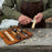 4 Pocket Leather Tool Roll