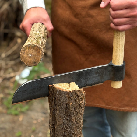 Hand-Forged Splitting Froe, Blade - 25.5 cm (10 inches)