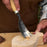 Curved Bowl Gouge, 10 - 45 mm (0.4 - 1.8 inches)