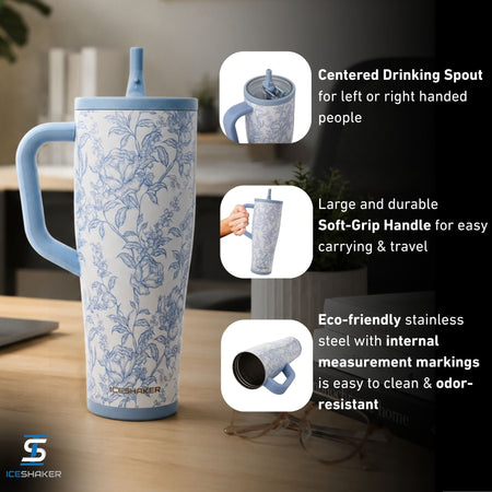 Ice Shaker Legend Series Stainless Steel Shaker Bottles