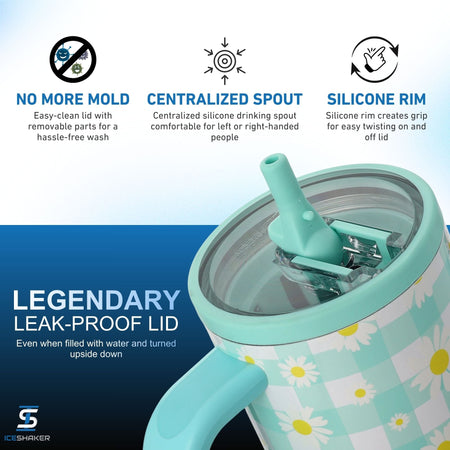 Ice Shaker Legend Series Stainless Steel Shaker Bottles