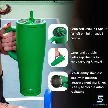 Ice Shaker Legend Series Stainless Steel Shaker Bottles