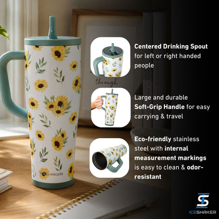 Ice Shaker Legend Series Stainless Steel Shaker Bottles