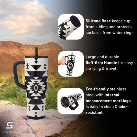 Ice Shaker Legend Series Stainless Steel Shaker Bottles