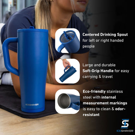 Ice Shaker Legend Series Stainless Steel Shaker Bottles