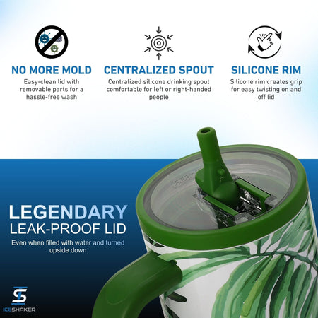 Ice Shaker Legend Series Stainless Steel Shaker Bottles