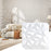 40-Pack 3D Wall Panels with Decorative Diamond Patterns-White
