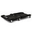 43 Inches Foldable Mechanic Creeper with Padded Headrest and Tool Trays-Black