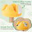 45 Inch Multi-Level Cat Tree with Plush Padded Top Perch and Fruit-Shaped Platforms