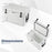 45 Quart Portable Hard Cooler Insulated Ice Chest Keeps Cool for up to 6 Days