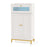 Kitchen Pantry Cabinet Freestanding Food Storage Cupboard-White