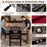 49 inch Combo Game Table with Pool Billiards-Brown