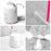 Lightweight Personal Steam Sauna for Weight Loss, Detox & Relaxation, 60 Minute Timer - Pink