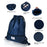 Drawstring Backpack String Bag Foldable Sports Sack with Zipper Pocket