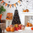 4.5 Feet Artificial Halloween Tree with 6 Lighting Modes and 5 Musics