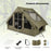 4-6 People Inflatable Camping Tent with 4 Mesh Screen Windows and 2 Doors