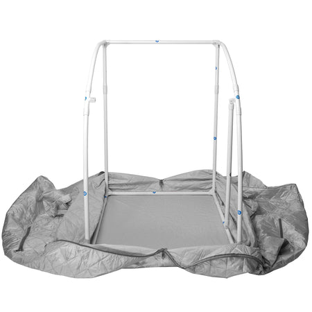 Portable Personal Therapeutic Spa Home Steam Sauna Weight Loss Slimming Detox (Gray Outline)