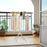 4 Legs Foldable Clothes Drying Rack with 8 Bamboo Hanging Rods and 40 Hanger Slots