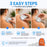 EDGE™ Cupping Therapy Set Clear, 4 Cups