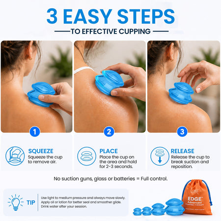 EDGE Silicone Cupping Set
