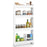 4-Tier Multifunctional Slim Storage Trolley with Detachable Trays-White