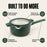 Stackable Nonstick Cookware Set, 5-Piece