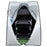 Large Portable Low EMF Negative Ion Indoor Sauna with Chair and Heated Footpad Included - Silver