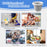 4 Feet Plastic Party Ice Folding Table with Matching Skirt