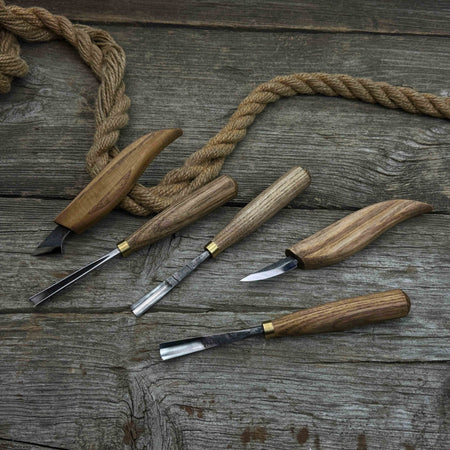 5-Piece Detail Wood Carving Set