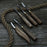 5-Piece Hand-Forged Wood Carving Tool Set