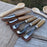 5-Piece Spoon & Bowl Carving Tool Set with Leather Sheaths