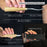 5-Piece Wood Carving Tool Set with Sharpening Board & Leather Case