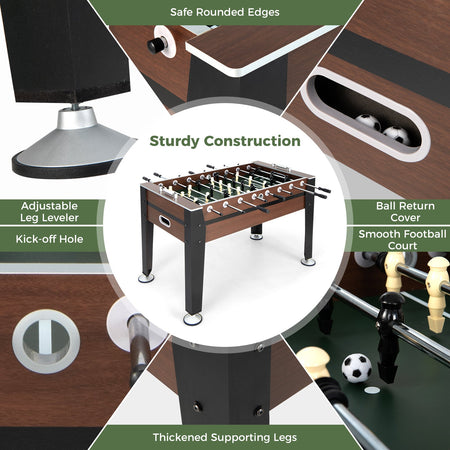 54 Inch Indoor Competition Game Soccer Table