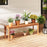 55 Inches Outdoor Teak Wood Bench with 880 LBS Weight Capacity