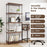 2/3/4/5-Tier Multipurpose Display Rack with Metal Frame-5-Tier
